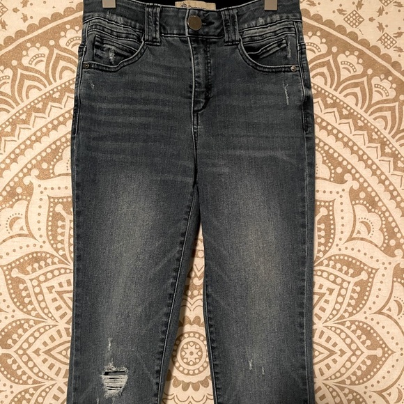 DEMOCRACY BRAND “AB” TECHNOLOGY BUTTON & ZIP-UP JEANS (LIKE NEW) LADIES SIZE 2 - Picture 7 of 7